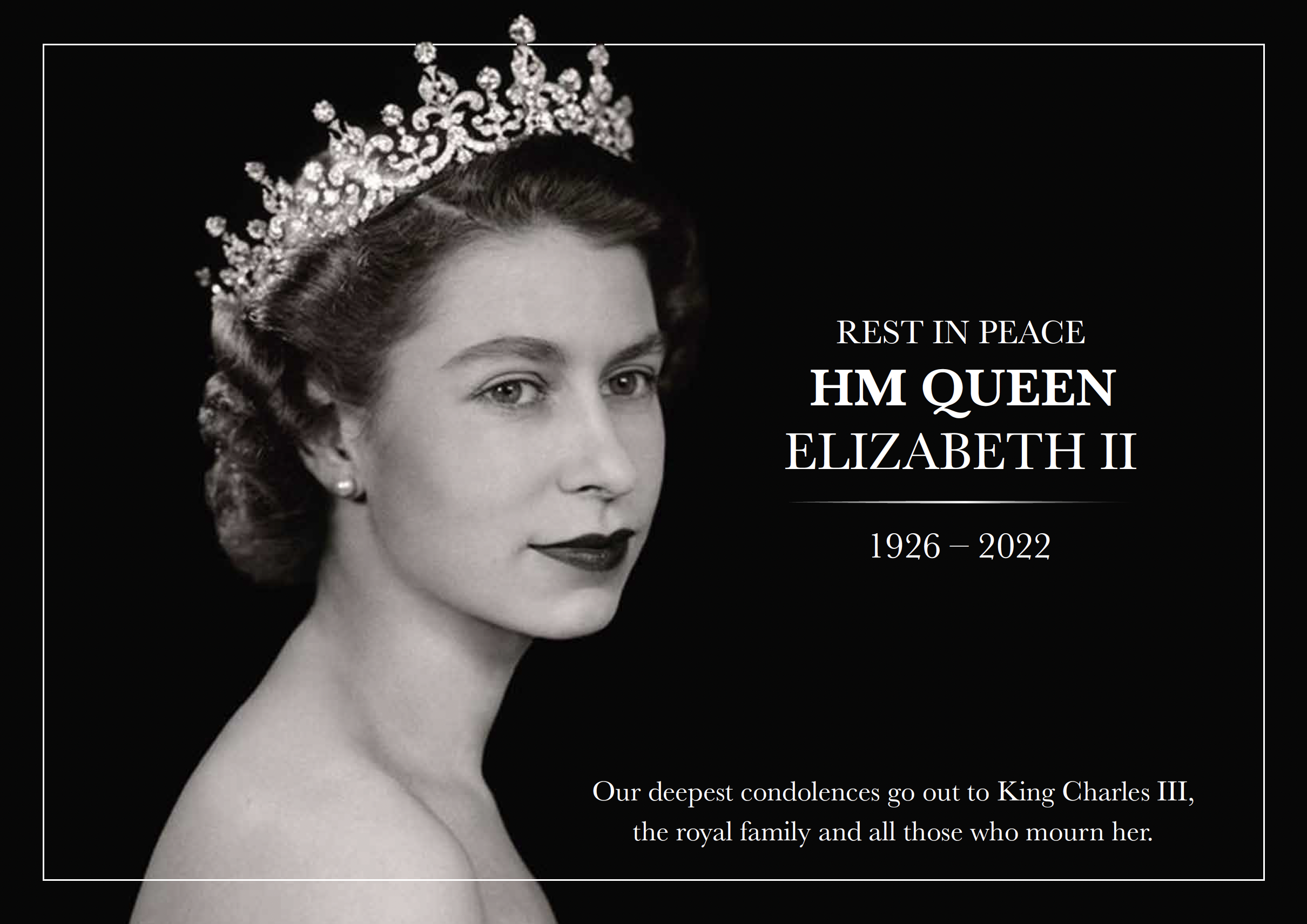 Rest in Peace HM Queen Elizabeth II